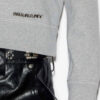 Prissa Cotton Sweatshirt with Structured Shoulders