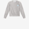 Prissa Cotton Sweatshirt with Structured Shoulders