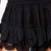 Puria Short Cotton Shorts with Embroidery