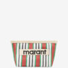 Pwoden Striped Pouch Bag