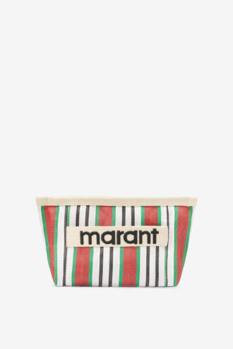Pwoden Striped Pouch Bag