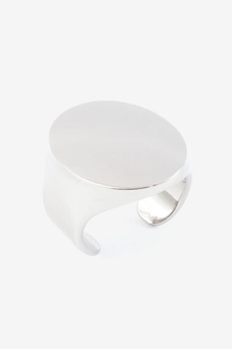 Quincy Cuff Bracelet in Silver-Finish Brass