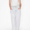 Rachelle Pleated Loose Fit Denim Jeans
