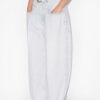 Rachelle Pleated Loose Fit Denim Jeans