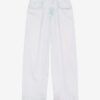 Rachelle Pleated Loose Fit Denim Jeans