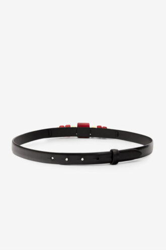 Raissa Leather Jewel Belt