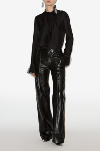 Raphaella Silk Jacquard Blouse