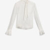 Raphaella Silk Jacquard Blouse