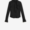 Raphaella Silk Jacquard Blouse