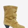 Reachi Suede Calfskin Ankle Boots