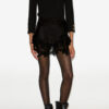 Reana Short Silk Lace Skirt