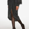 Reilly Striped Virgin Wool Sheath Skirt