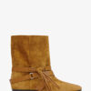 Rejen Flat Suede Leather Boots