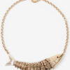 River Fish-Shaped Choker Necklace