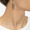 River Man Fish-Shaped Pendant Earring