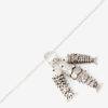 River Necklace with Fish-Shaped Pendants