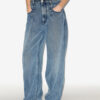 Rodayna Pleated Denim Jeans