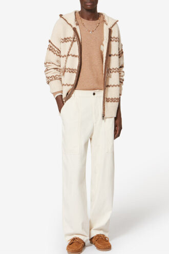 Rolian Mottled Wool Cardigan