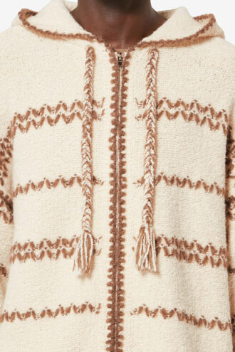 Rolian Mottled Wool Cardigan