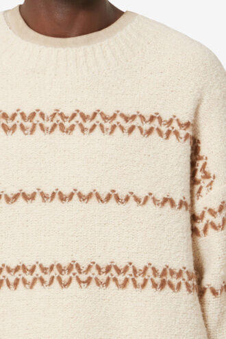 Romain Mottled Wool Sweater