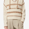 Romera Hooded Merinos Wool Tweed Sweater