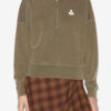 Ross Cotton Zip-Up Collar Sweatshirt