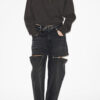 Ross Short Cotton Stand-Up Collar Sweatshirt