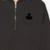 Ross Short Cotton Stand-Up Collar Sweatshirt