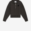 Ross Short Cotton Stand-Up Collar Sweatshirt