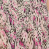 Roumi Gathered Printed Silk Skirt