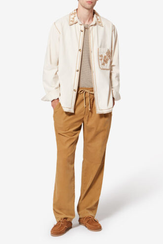 Rudy Floral Embroidery Overshirt