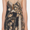 Sabba Long Strappy Bandana Print Dress