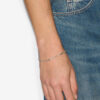 Sachi Chain Bracelet in Silver-Finish Brass