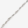 Sachi Chain Bracelet in Silver-Finish Brass