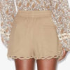 Safa Short Openwork Embroidery Shorts