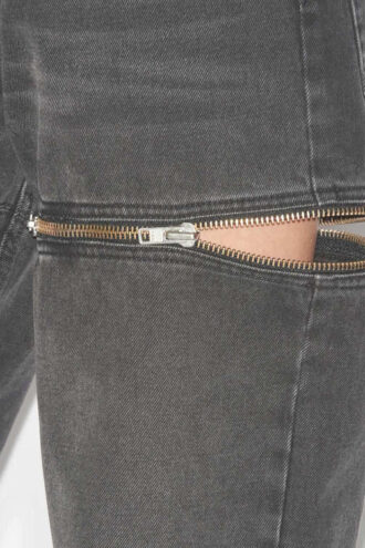 Salia Loose Fit Denim Jeans with Zippers