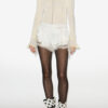 Sarah Long-Sleeve Fine Knit Top