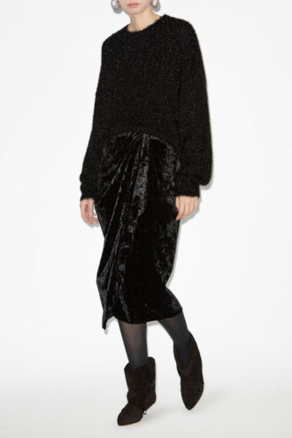 Sayers Loose-Fitting Sweater in Textured Knit