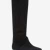 Sayla Flat-Heeled Suede Leather Boots