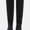 Sayla Flat-Heeled Suede Leather Boots