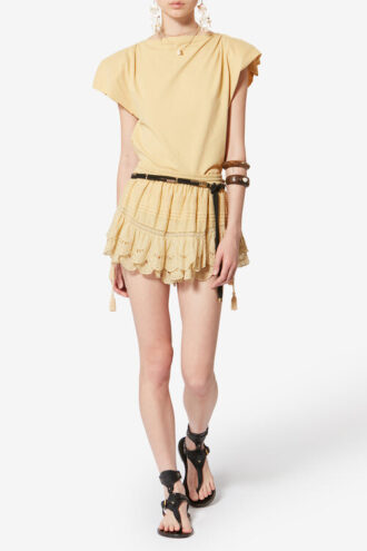 Sebani Asymmetrical Cotton T-Shirt