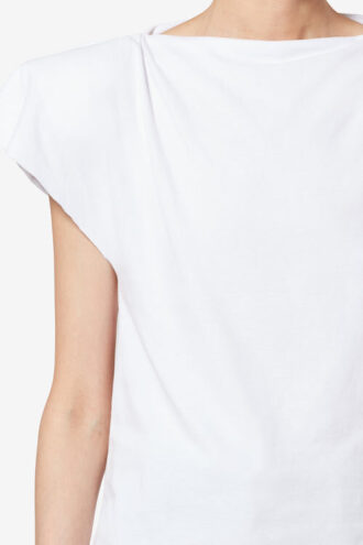 Sebani Asymmetrical Short-Sleeve T-Shirt