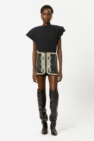 Sebani Asymmetrical Short-Sleeve T-Shirt