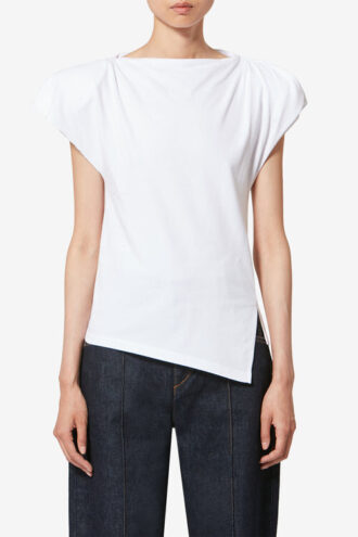 Sebani Asymmetrical Short-Sleeve T-Shirt