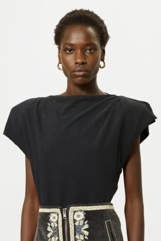 Sebani Asymmetrical Short-Sleeve T-Shirt