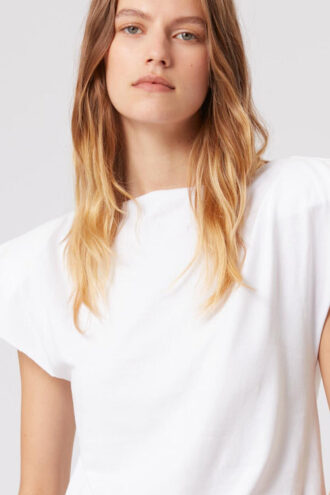 Sebani Padded Asymmetric T-Shirt