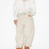 Seila Flowing Blouse with Lace and Ruffles