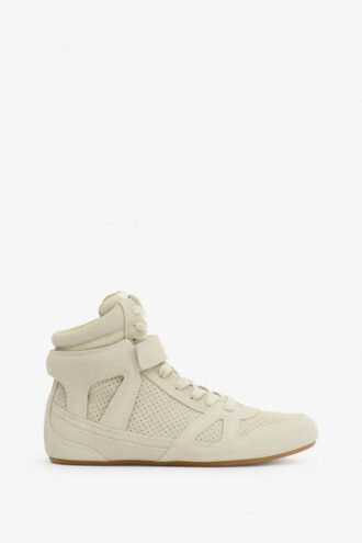 Senny High Suede Leather Sneakers