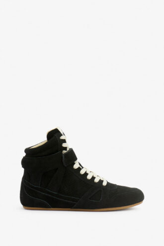 Senny High Suede Leather Sneakers