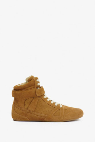 Senny High Suede Leather Sneakers